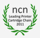 Clublaptop awarded by NCN as leading printer cartridge chain 2011